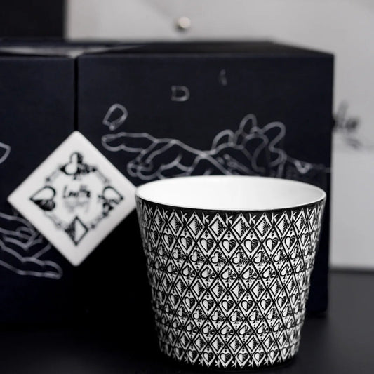 Mr. Magic Series Paperboard Themed Under-Glaze Floral Handcrafted Cup(220ML)