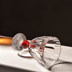 Baccarat Hand Cut Crystal Wine Glasses