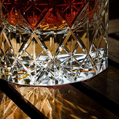 ClayWhispers Handcrafted Celestial Whisky Glass With Wooden Box