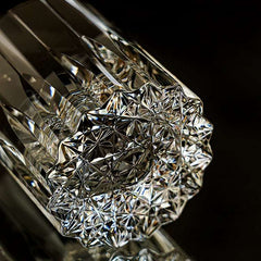 ClayWhispers Multi-Color Edition Dazzling Whisky Glasses With Wooden Box