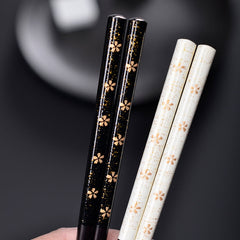 Kawai Cherry Blossom Japanese Handcrafted Couple Chopstick Gift Set