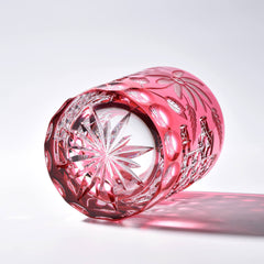 Edo Kiriko Sakura Bloom Whisky Glass-400ML