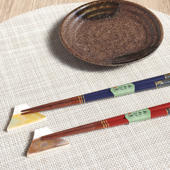 KAWAI Usagi Chirashi Handcrafted Japanese Chopstick Gift Set
