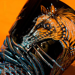 Edo Kiriko Tanma Whisky Glass | Handcrafted Crystal Tumbler with Wooden Gift Box