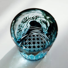 Edo Kiriko Tanma Whisky Glass | Handcrafted Crystal Tumbler with Wooden Gift Box