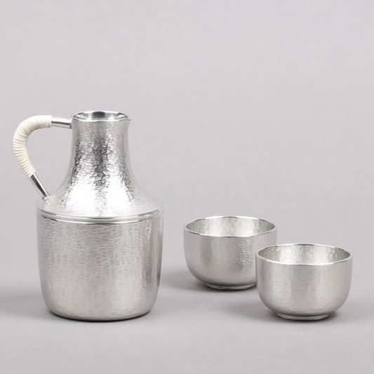 Osaka Suzuki Tinware Sake Set