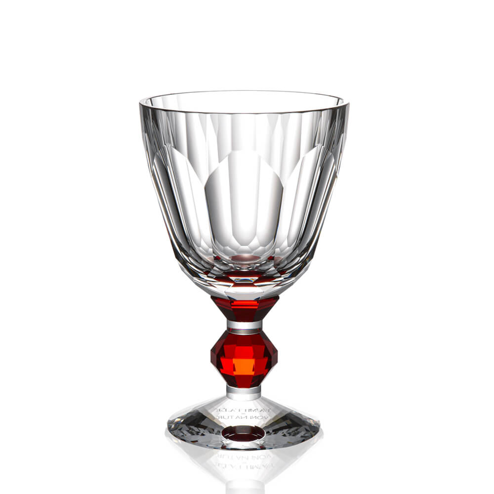 Baccarat Hand Cut Crystal Wine Glasses