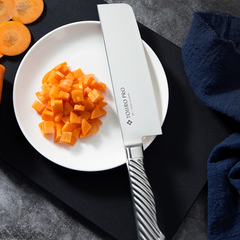 Tojiro Professional Japanese Chef Knife - VG10 Santoku 6.5" (F-894)