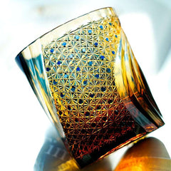 ClayWhispers Handcrafted Raijin Whisky Glass With Wooden Box