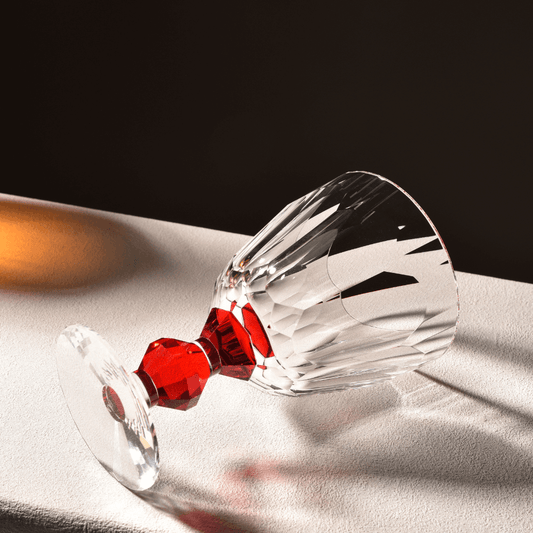 Baccarat Hand Cut Crystal Wine Glasses