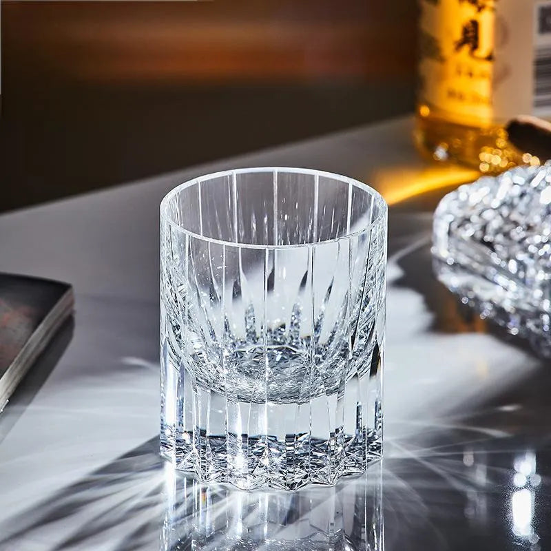 Edo Kiriko Multi-Color Edition Dazzling Whisky Glasses