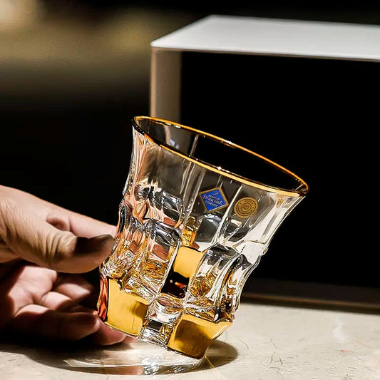 Bohemia Royal Crystal Whisky Decanter Set