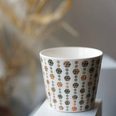 Handcrafted Daisy Coffee & Beverage Cup